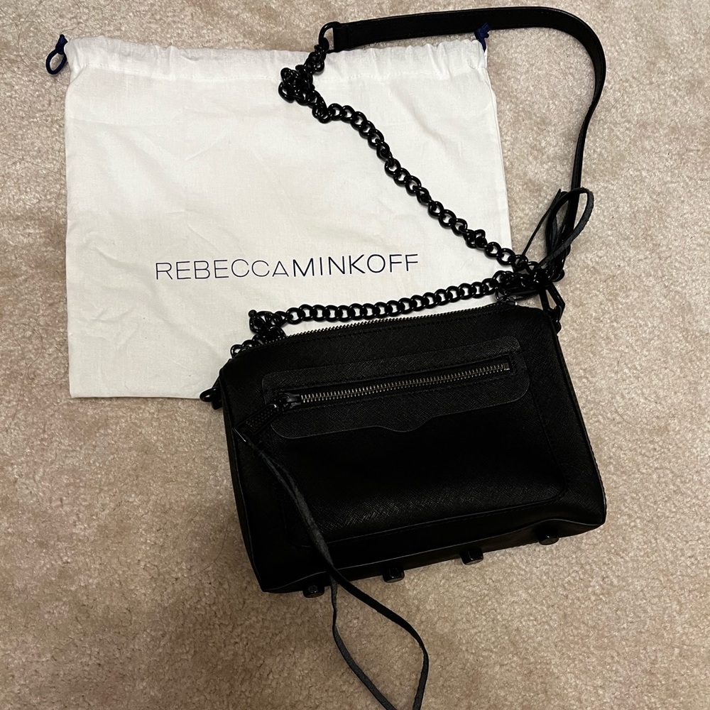 Rebecca Minkoff Black Chain Strap Crossbody